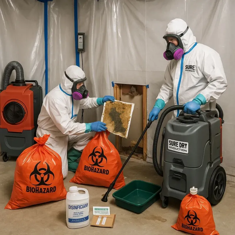 Contaminated Water Handling Protocols process in Ehrenberg, AZ